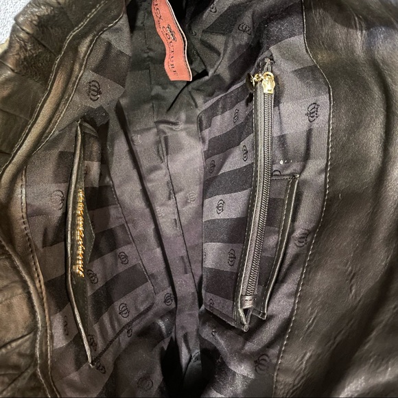 NWT Juicy Couture Narda Leather Quilted Bag Black - Picture 11 of 14